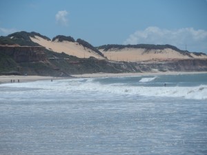 le spiagge infinite di Pipa in Nrasile vicino a Natal