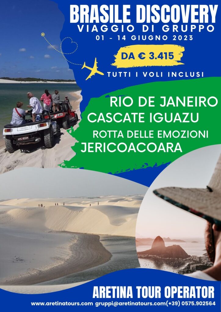 viaggio organizzato di gruppo in Brasile